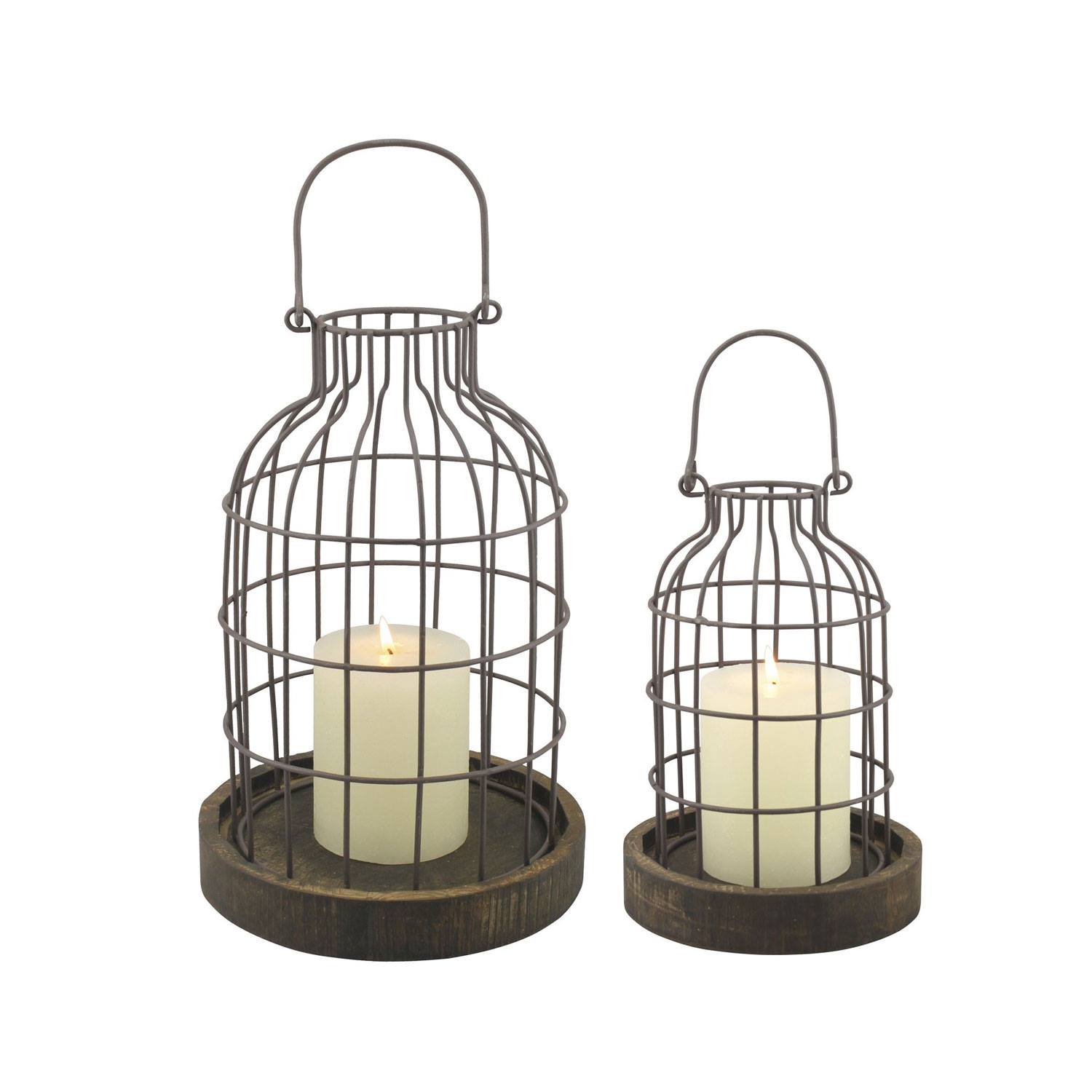 Rustic Metal Wire Cage