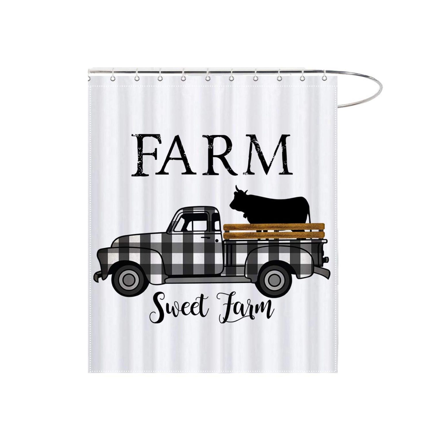 Farm Sweet Farm Shower Curtain