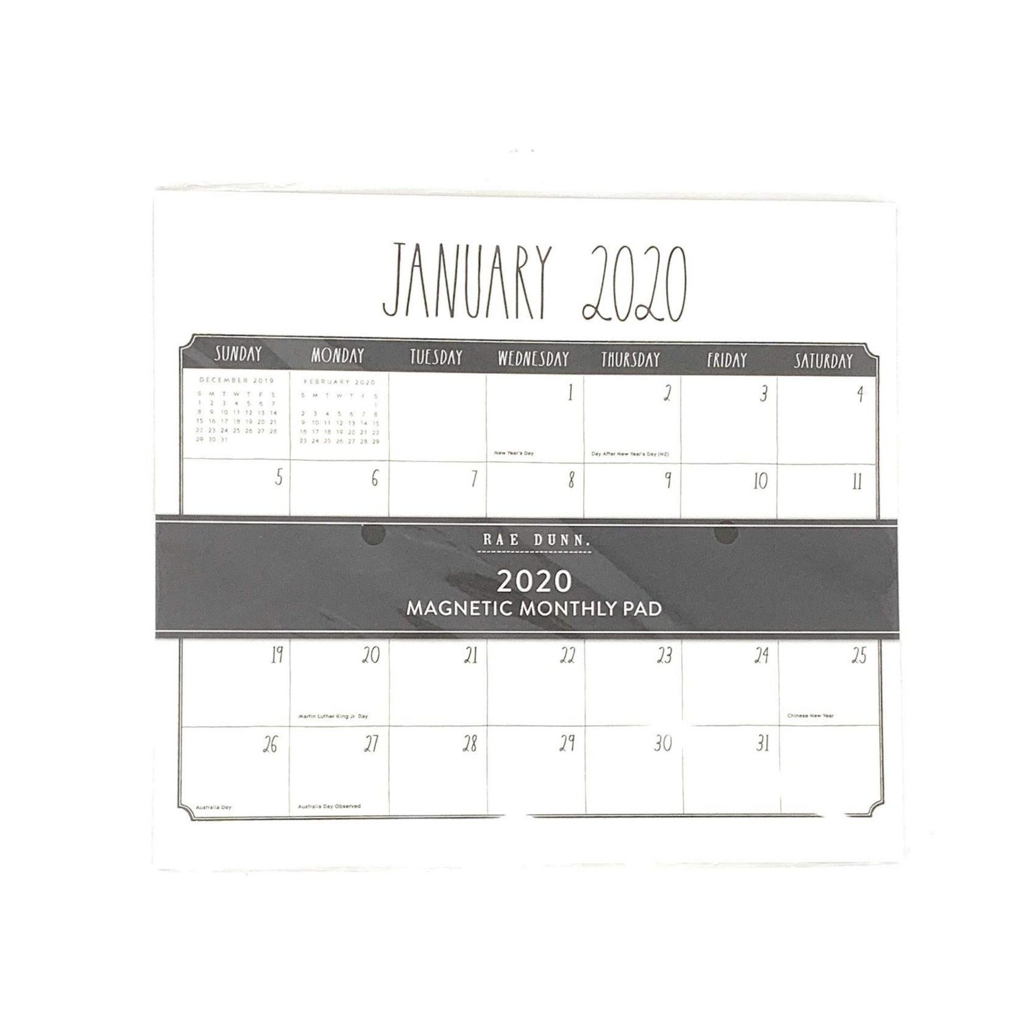 Rae Dunn Magnetic Calendar