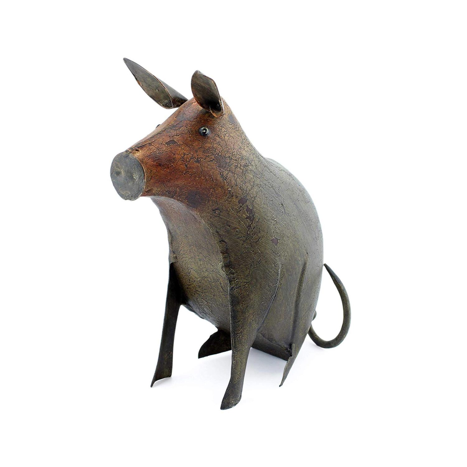 Decor Metal Pig