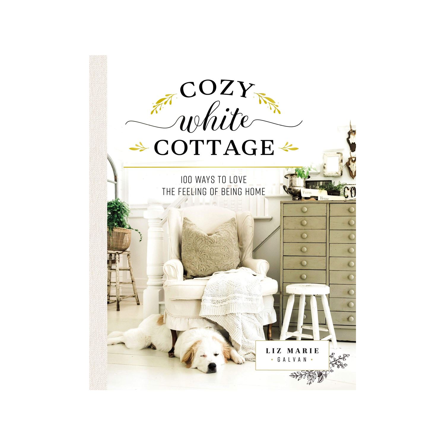 Cozy White Cottage Book