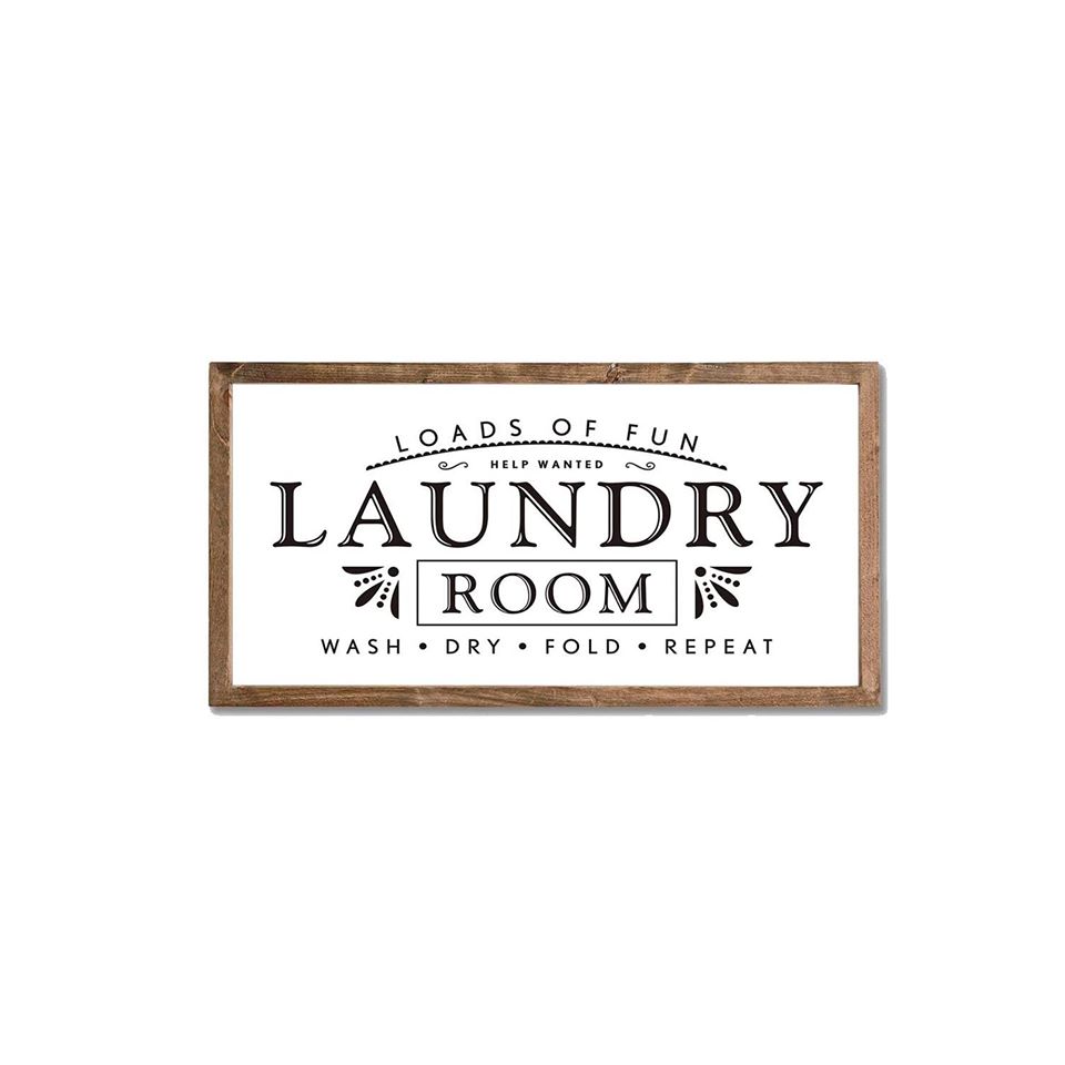 Laundry Room Wooden Sign