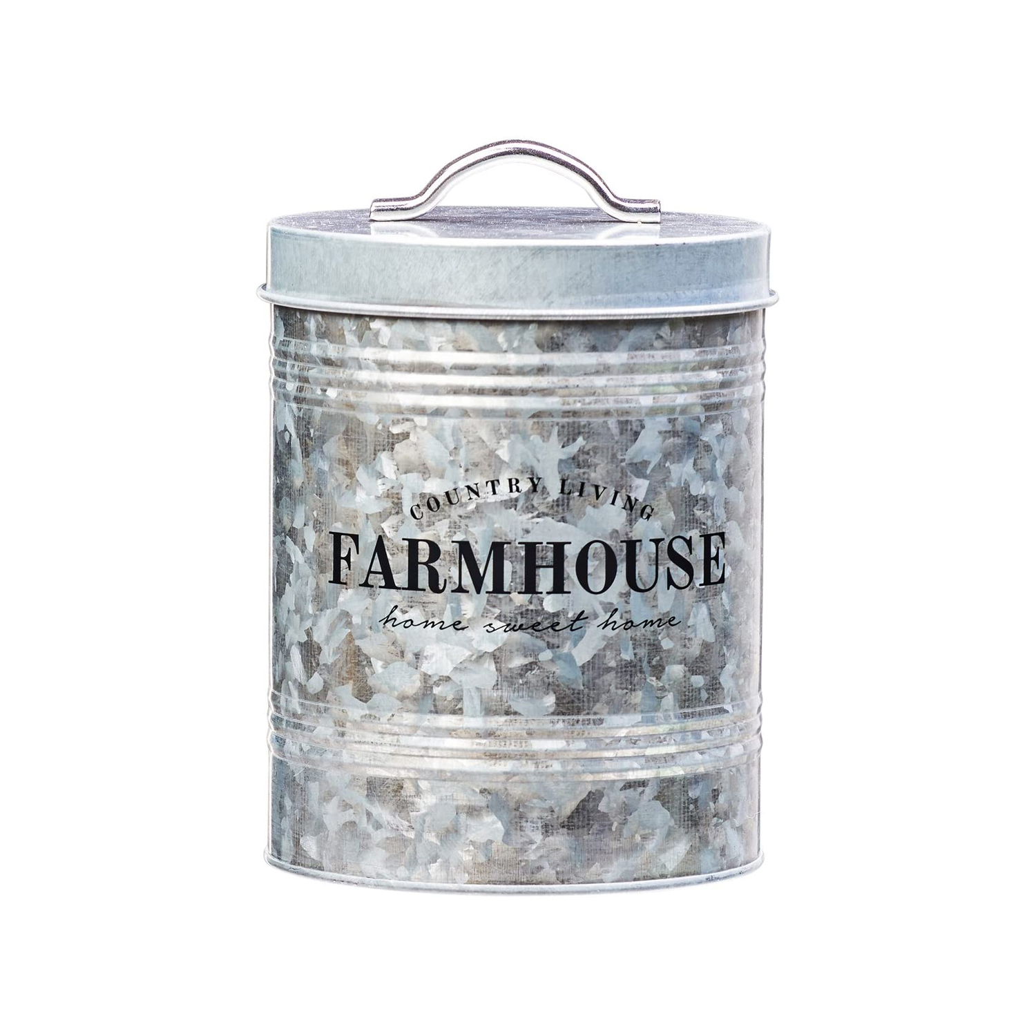 Galvanized Canister