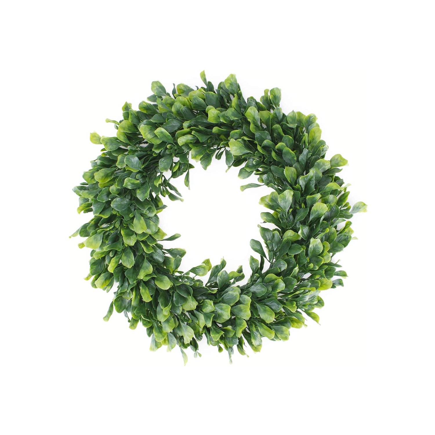 Faux Boxwood Wreath