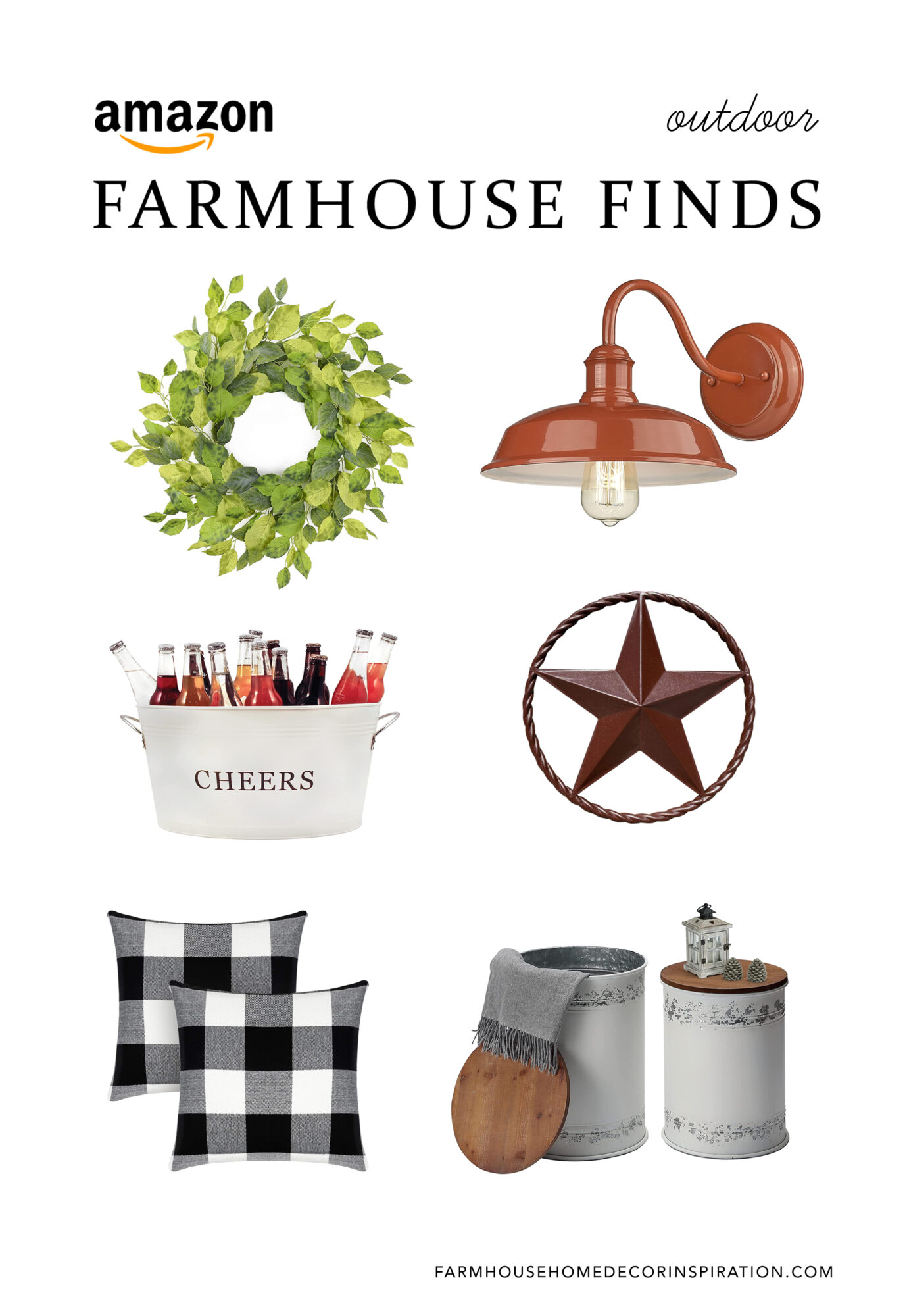 Farmhouse Home Decor Inspiration sharing farmhouse finds